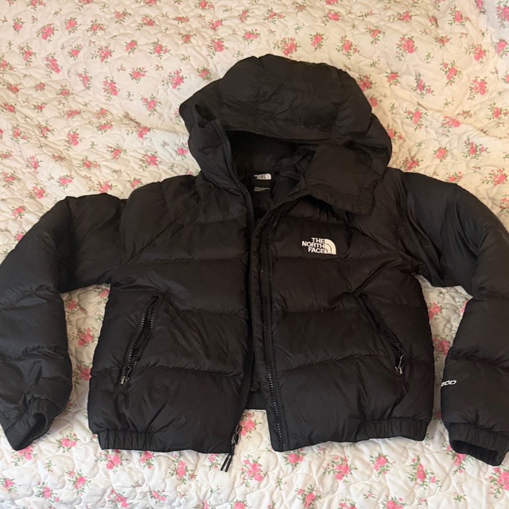 The North Face Black Hooded Jacket puffer women’s